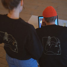 Lade das Bild in den Galerie-Viewer, trib crewneck madame unisex art neeein münster